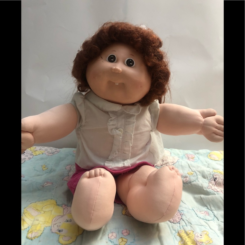 Cabbage Patch Kid Red hair brown eyes